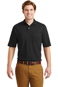 JERZEES SpotShield 54Ounce Jersey Knit Sport Shirt with Pocket 436MP