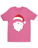 Santa Beard Sarcastic Happy Christmas Womens T-Shirt