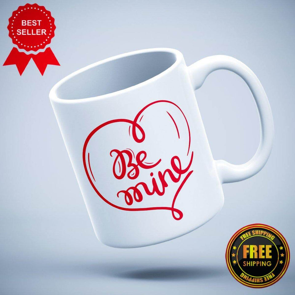 Be Mine Logo Printed Mug - ApparelinClick