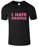 I Hate People Printed Men's T-Shirt