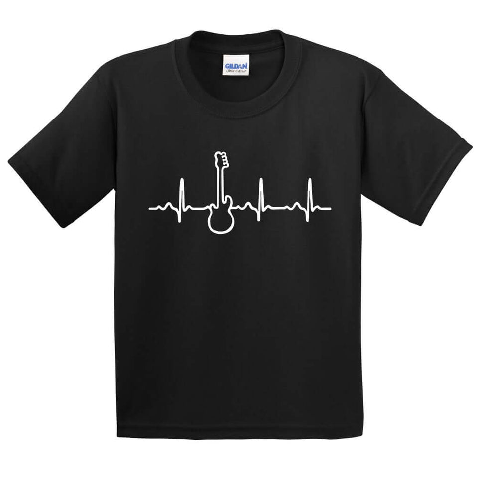 Guitar Sound Printed T-Shirt for Kids - ApparelinClick