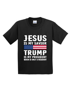 Jesus Independence Day 4th Of July Kids T-Shirt