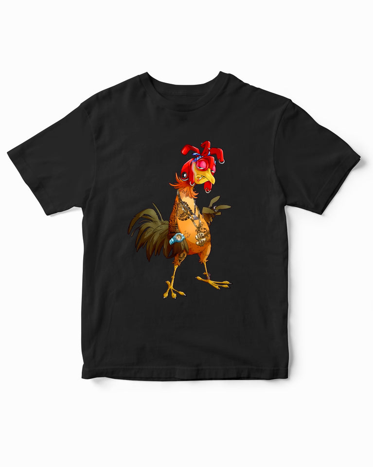 Crazy Chicken Lover Funny Kids T-Shirt
