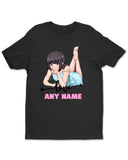 Personalized Custom Love Girl Womens T-Shirt