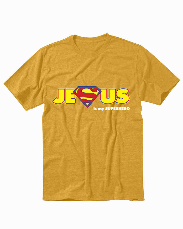 Jesus Is My Super Hero Men's T-Shirt