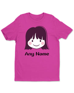 Personalized Custom Girl Face Funny Womens T-Shirt
