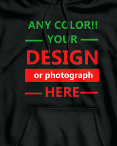 Personalized Custom Your Photo Text Hoodie
