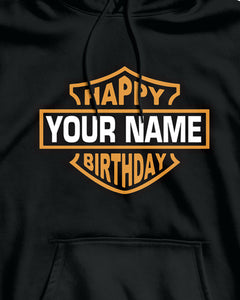 Personalized Happy Birthday Custom Hoodie