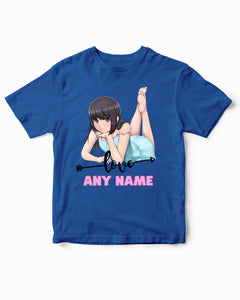 Personalized Custom Love Girl Kids T-Shirt