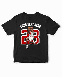 Personalized Basketball Custom Funny Kids T-Shirt