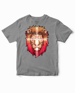 Lion Crown Animals Lover Kids T-Shirt