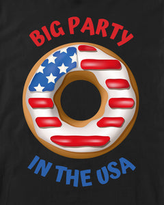 Party In The USA 4th Of July Independence Day Kids T-Shirt