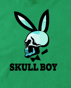 Skull Boy Skeleton Face Funny Kids T-Shirt