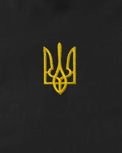 Embroidery Ukraine Trident Golden Kids T-Shirt
