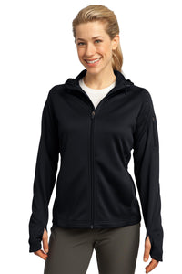 Sport-Tek Ladies Tech Fleece Full-Zip Hooded Jacket L248