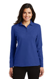 Port Authority Ladies Silk Touch Long Sleeve Polo L500LS