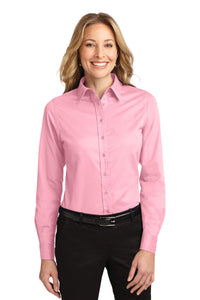 Port Authority Ladies Long Sleeve Easy Care Tee Shirt L608
