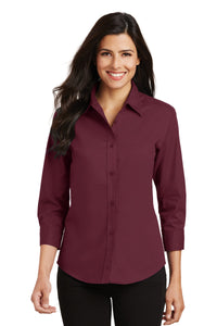 Port Authority Ladies 3/4 Sleeve Easy Care Shirt L612