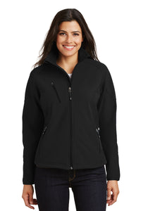 Port Authority Ladies Textured Soft Shell Jacket L705