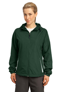 Sport-Tek Ladies Colorblock Hooded Raglan Jacket LST76