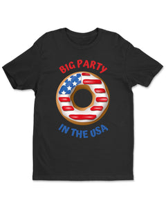 Party In The USA 4th Of July Independence Day Womens T-Shirt