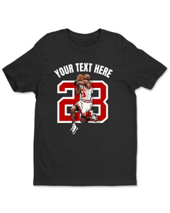 Personalized Basketball Custom Funny Womens T-Shirt