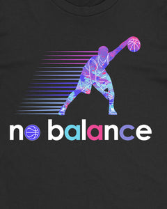No Balance Fall Over Running Funny Womens T-Shirt