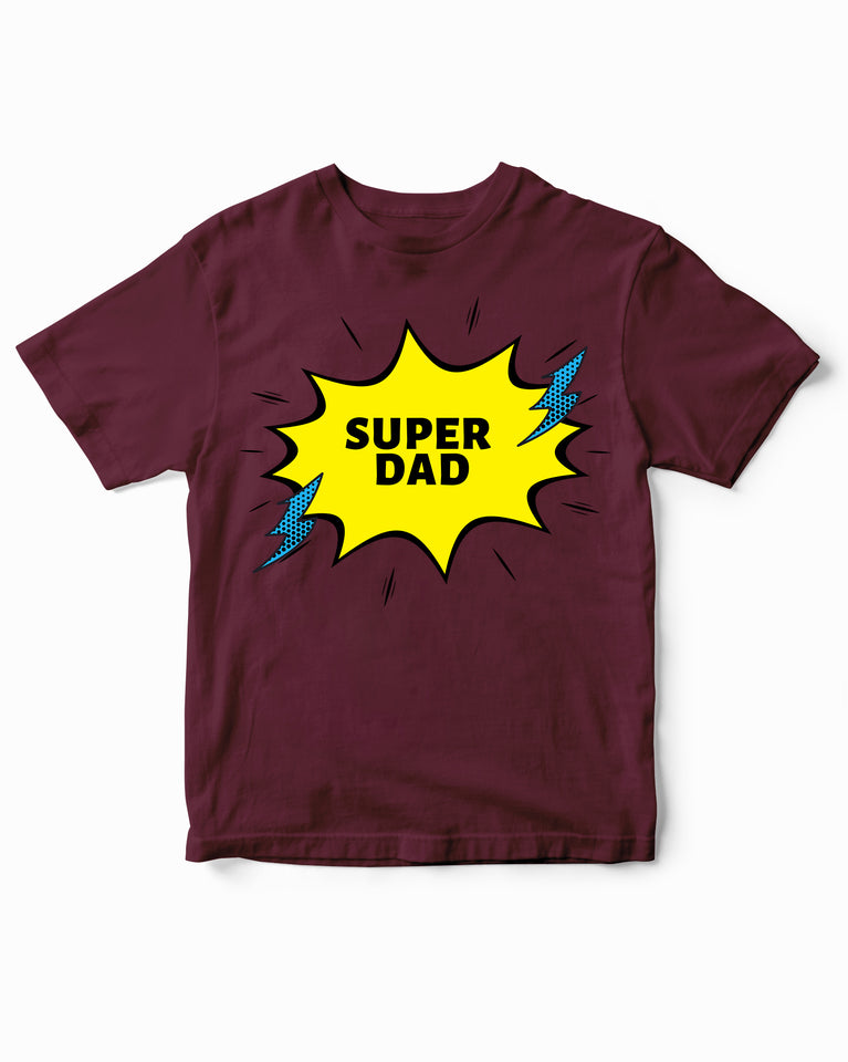 Super Dad Fathers Day Sarcastic Humor Kids T-Shirt