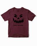 Personalized Halloween Pumpkin Cartoon Kids T-Shirt