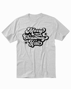 Merry Christmas Yall Holiday Funny Men's T-Shirt
