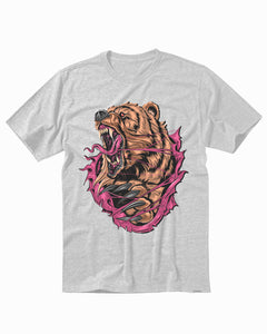 Angry Bear Scary Animal Love Men's T-Shirt