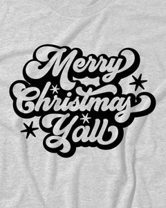 Merry Christmas Yall Holiday Funny Men's T-Shirt