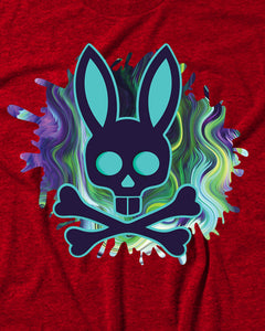 Bone Rabbit America Happy Easter Day Men's T-Shirt