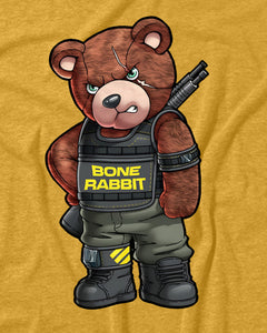 Angry Bear Bone Rabbit Sarcastic Men's T-Shirt
