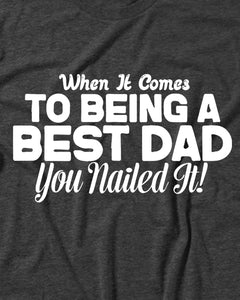 Best Dad Lover Birthday Funny Men's T-Shirt
