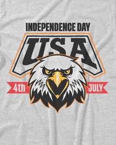 USA America Eagle Independence Day 4th Of July Men's T-Shirt
