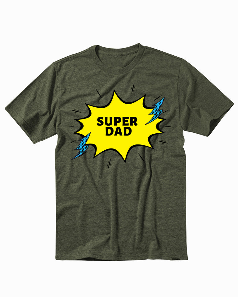 Super Dad Fathers Day Sarcastic Humor Men's T-Shirt