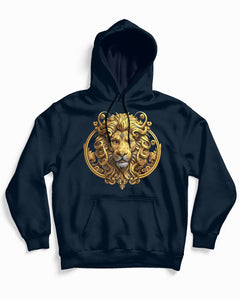 Angry Golden Lion Animal Face King Hoodie