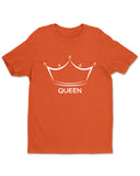 Queen Princess Crown  Womens T-Shirt