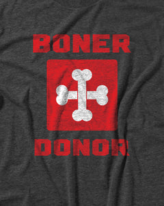 Boner Donor Funny T Shirt Men's T-Shirt