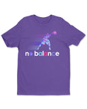 No Balance Fall Over Running Funny Womens T-Shirt