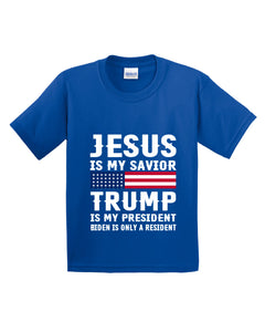 Jesus Independence Day 4th Of July Kids T-Shirt