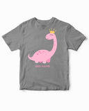 Personalized Cute Dinosaur Short Sleeve Kids T-Shirt