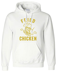 Fried Chicken Printed Logo Unisex Hoodie - ApparelinClick