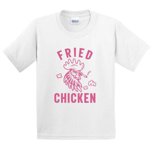 Fried Chicken Printed T-Shirt for Kids - ApparelinClick