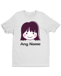 Personalized Custom Girl Face Funny Womens T-Shirt