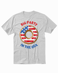 Party In The USA 4th Of July Independence Day Men's T-Shirt