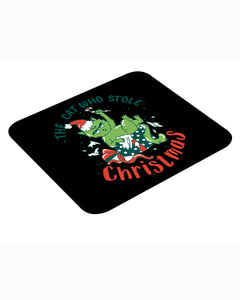 The Cat Who Stole Christmas Gift Funny Mouse pad