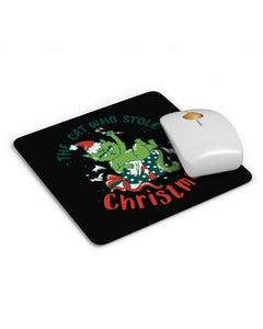 The Cat Who Stole Christmas Gift Funny Mouse pad