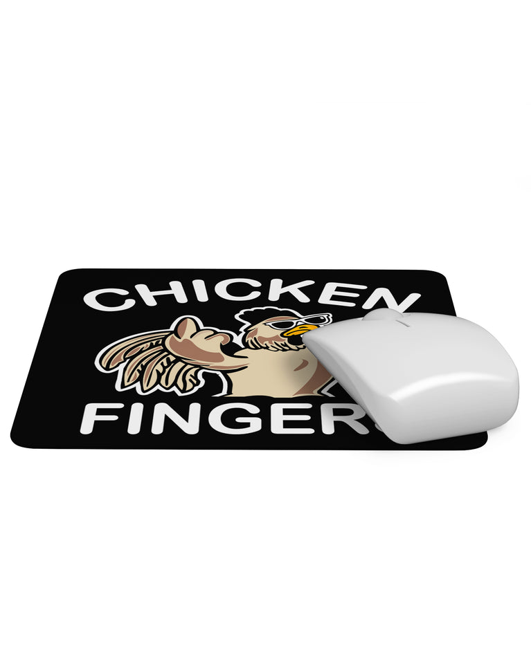 Chicken Middle Finger Funny Mouse pad